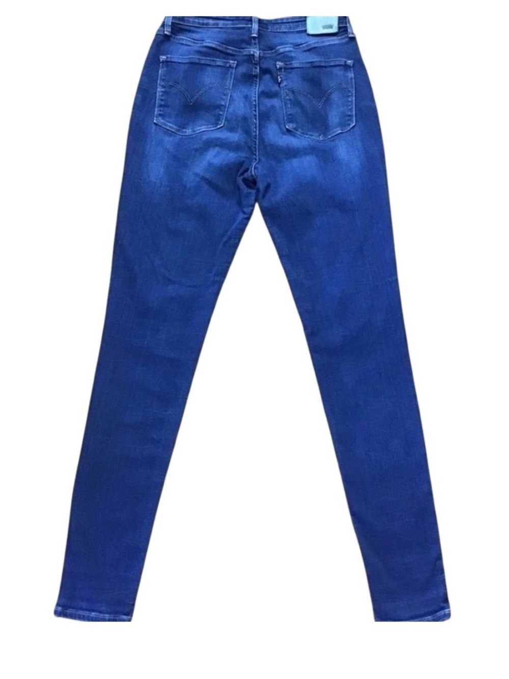 LEVIS jeans high rise skinny blue stretchy size 30